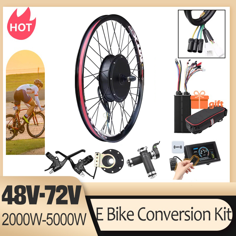 72V 5000W 전기 자전거 개조 키트 브러시리스 기 - 72V 5000W Hub Motor Kit 리뷰 및 가격