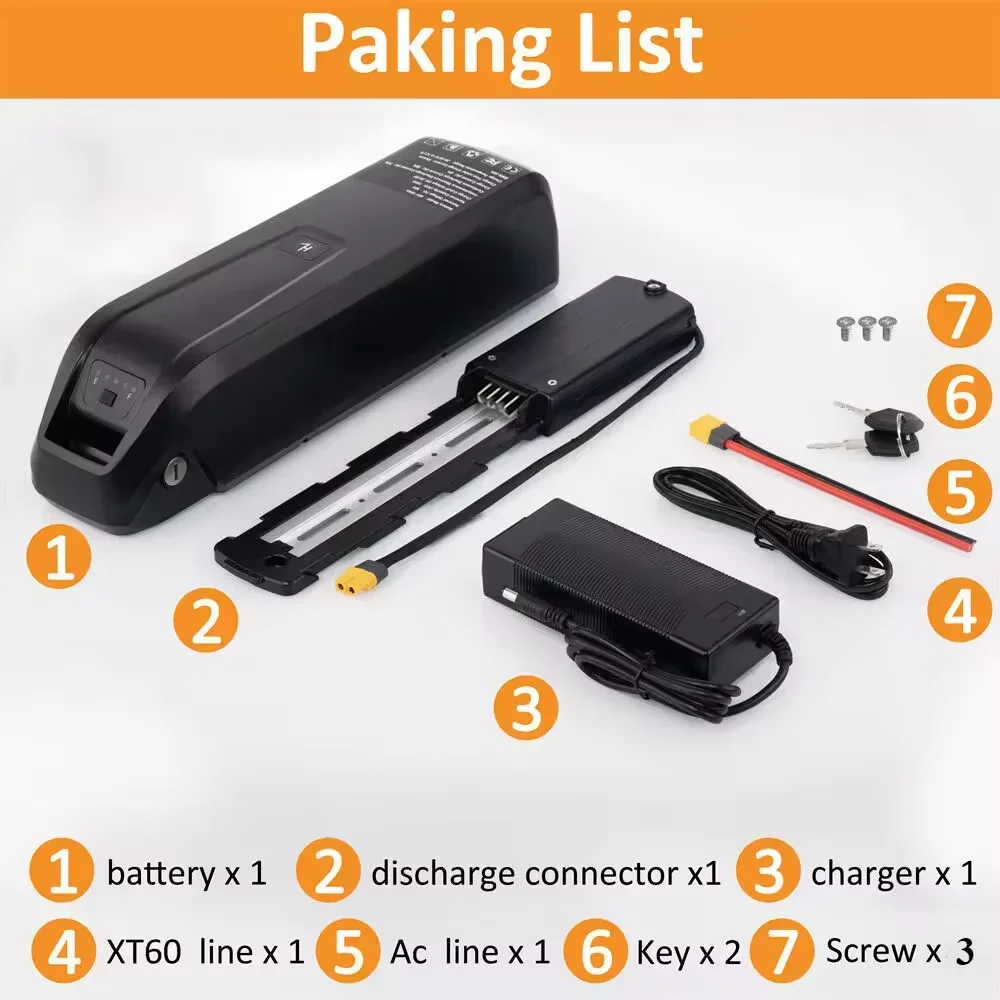 Hailong EBike 배터리 36V 48V 10Ah - Ebike Battery 48V 20Ah Hailong 리뷰 및 가격