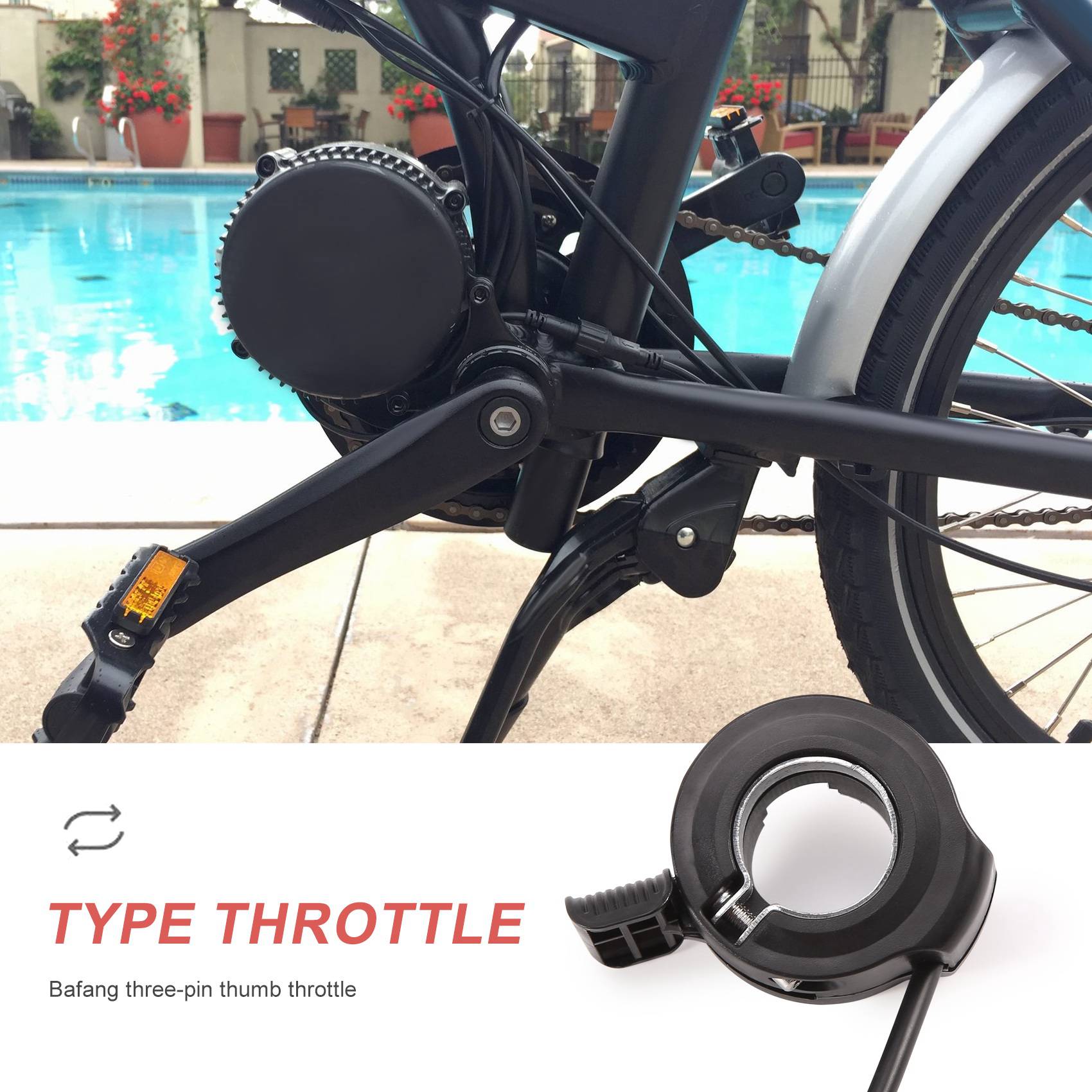 (AD10) 바팡 미드 드라이브 모터 전기 자전거 개조 - Mid Drive Motor Kit 52V 1000W 리뷰 및 가격