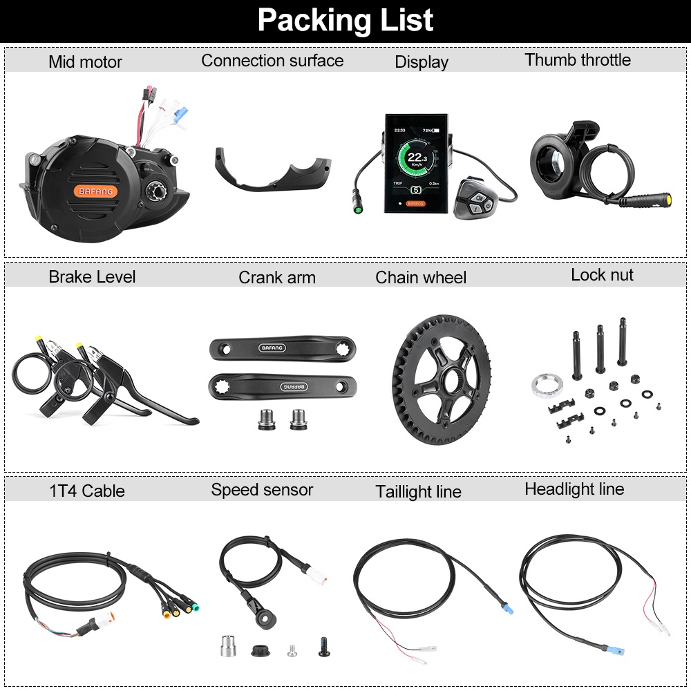 리순모터 M620 G510 48V 52V 1000W U - Mid Drive Motor Kit 52V 1000W 리뷰 및 가격