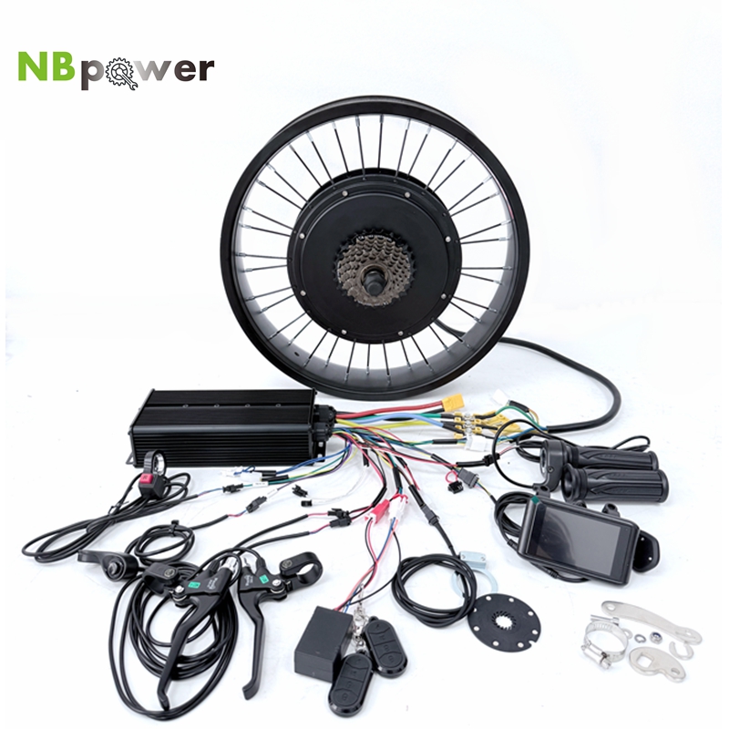 NBpower 170/190mm 드롭아웃 48-72V  - 72V 5000W Hub Motor Kit 리뷰 및 가격