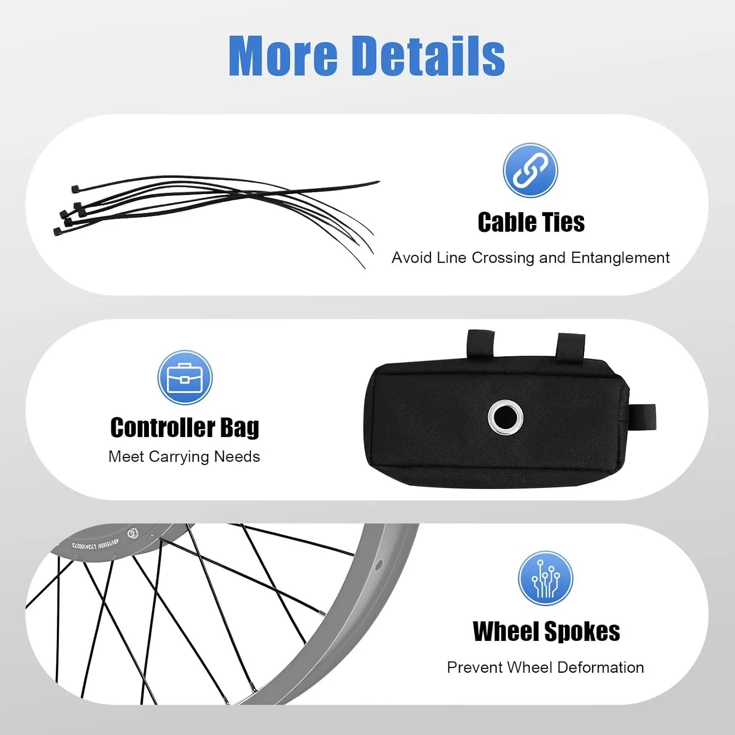48V 1500W 전기 자전거 개조 키트 26인치 스노 - 72V 5000W Hub Motor Kit 리뷰 및 가격