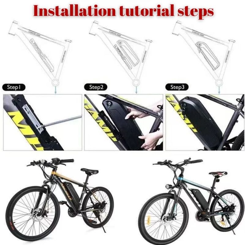 새로운 Hailong 전기 자전거 배터리 팩 18650 - Ebike Battery 48V 20Ah Hailong 리뷰 및 가격